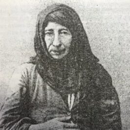 Foto på fru Halata, en överlevare från Seyfo.